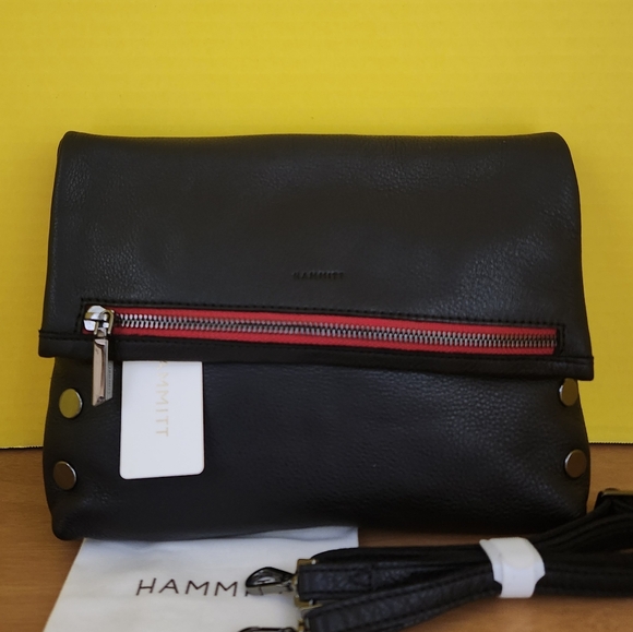 Hammitt Black Leathet MD VIP - Picture 1 of 6